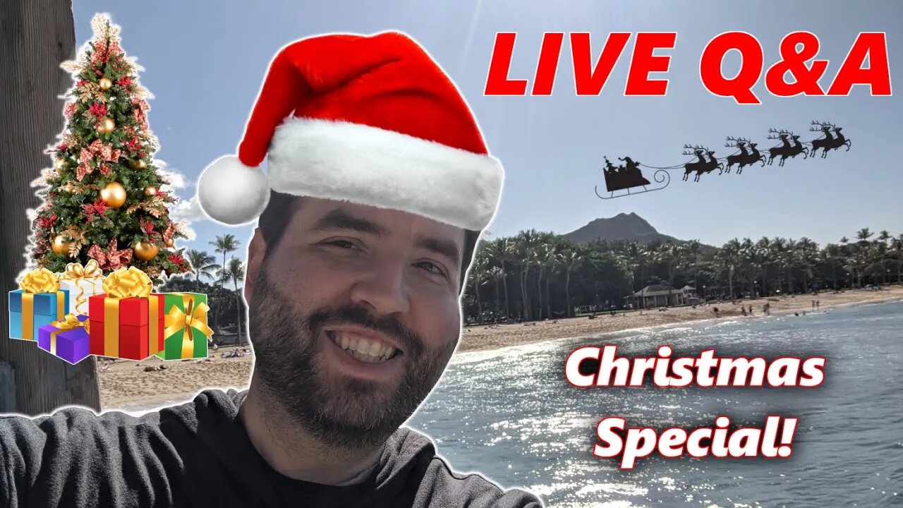 Live Q&A - Christmas Special - You Choose the Subjects! - Adam Koralik