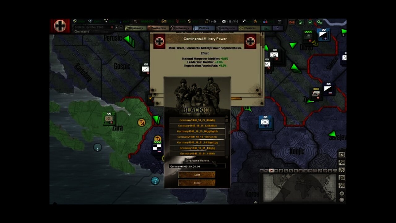 Let's Play Hearts of Iron 3: Black ICE 8 w/TRE - 066 (Germany)