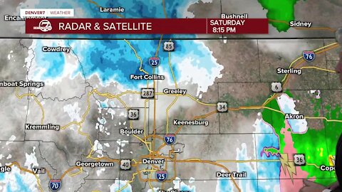 Heavy snow expected overnight on the Front Range