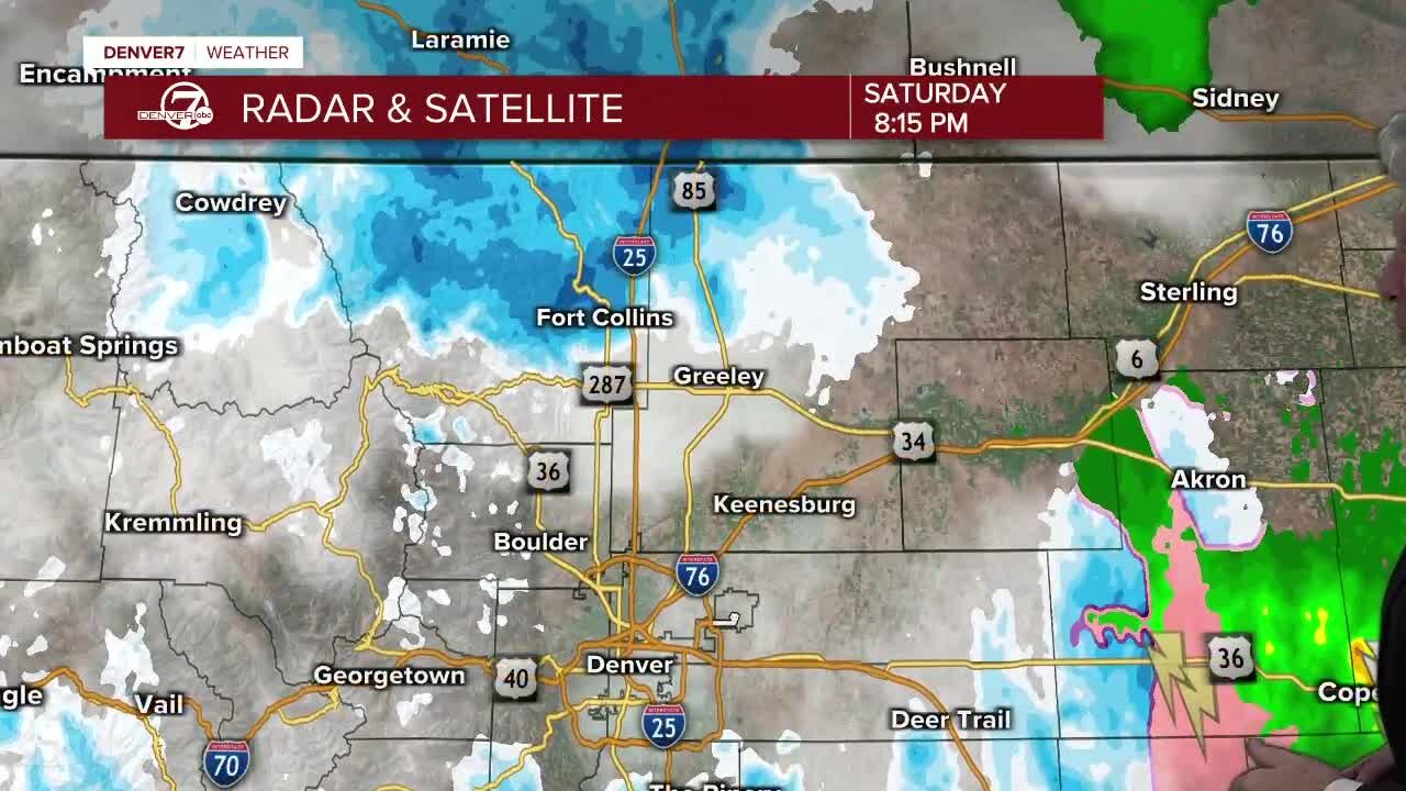 Heavy snow expected overnight on the Front Range