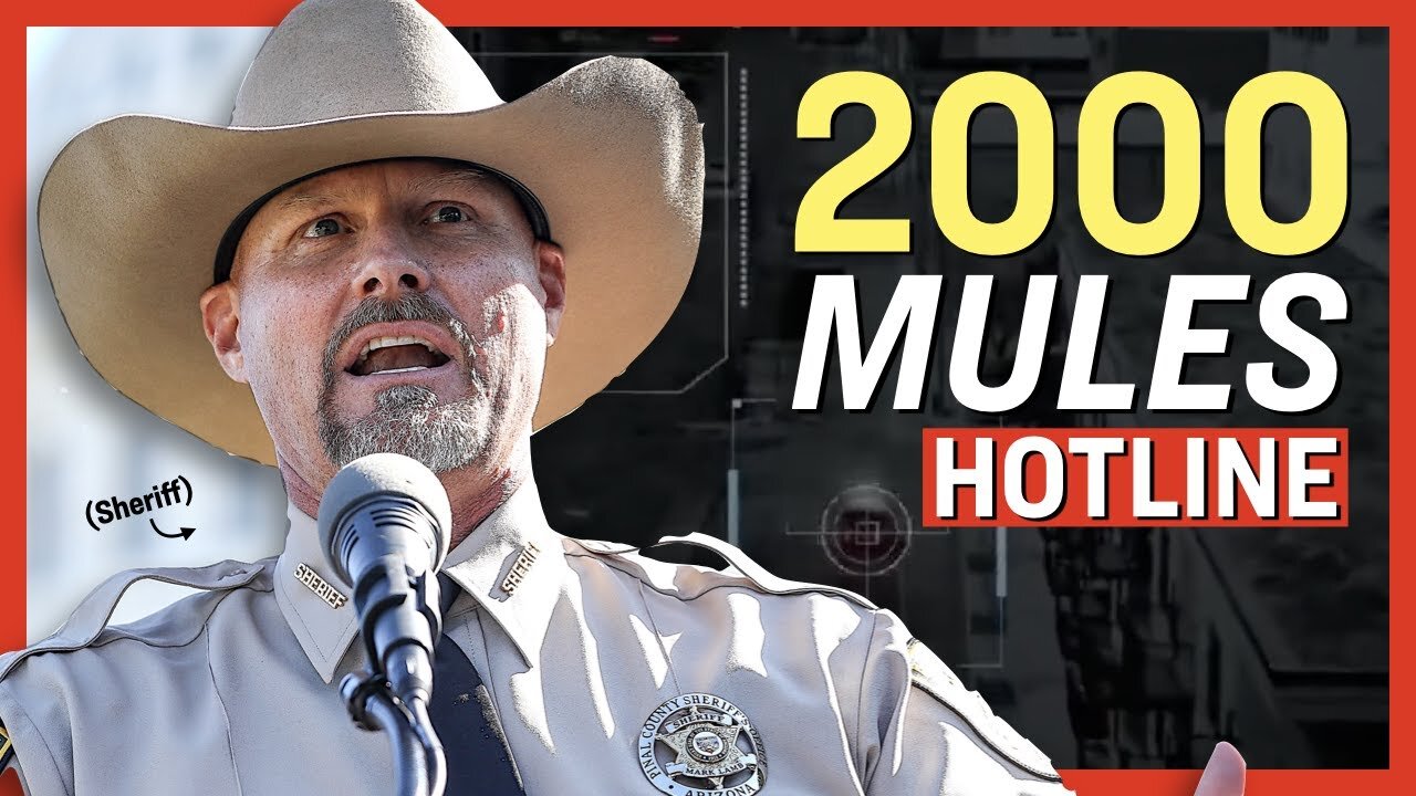 Inspired by '2000 Mules' Film, Sheriff Launches National 'Voter Fraud' Hotline