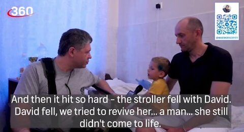 Ukraine Army Shell Playground - Injured 4 Year Old Child Tells What Happened