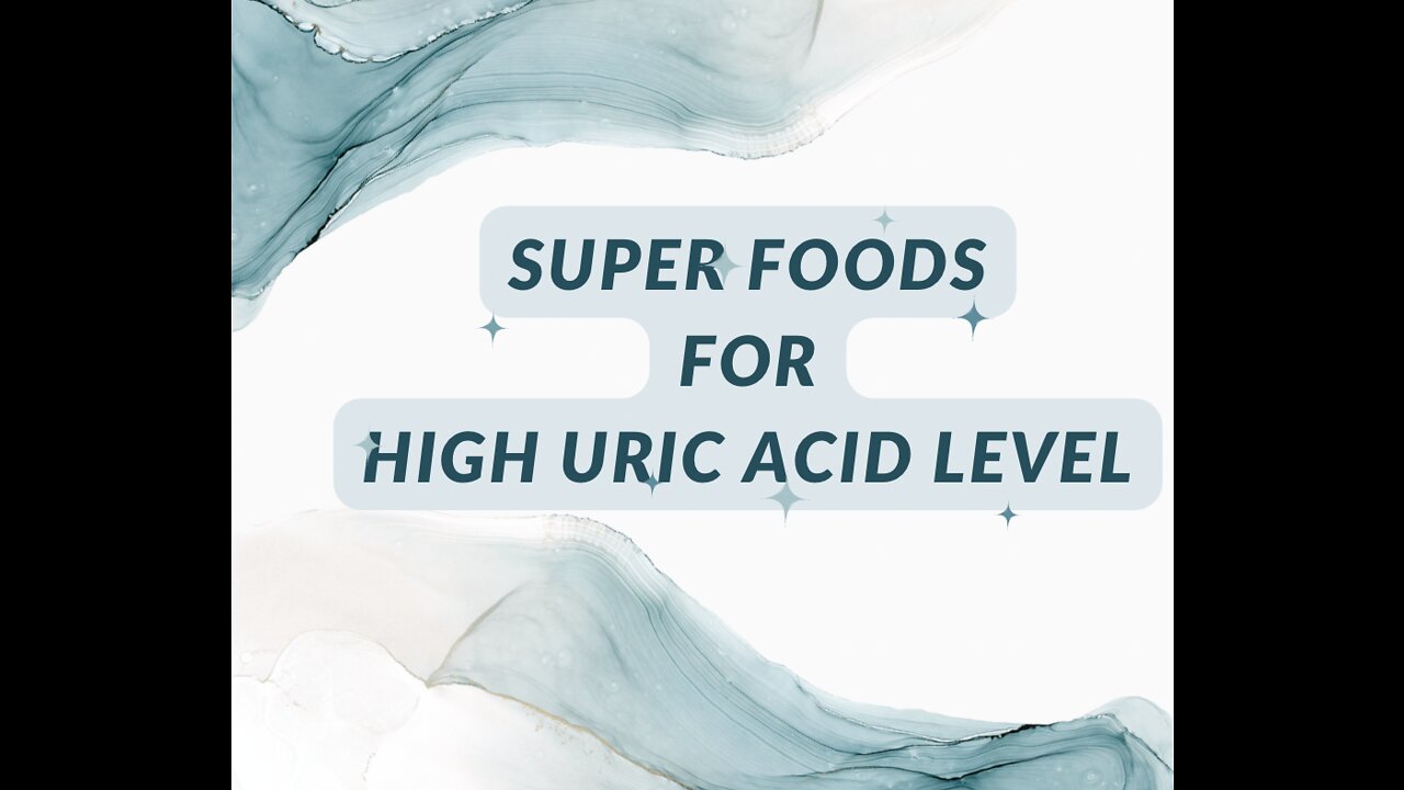 Super food for high Uric acid