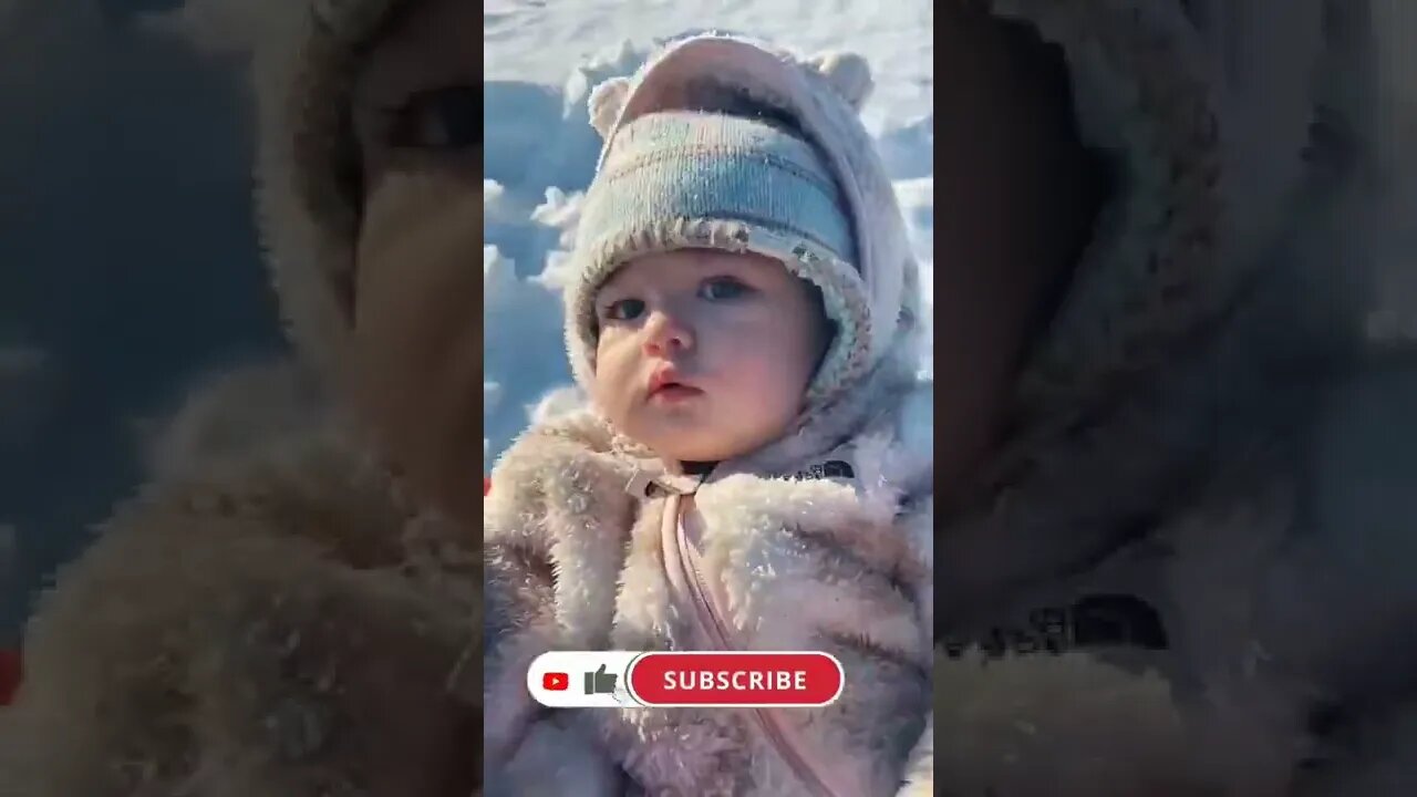 Cute baby play with mother at ice place video,Best funny moments baby 2022,#shorts #baby#funny #new