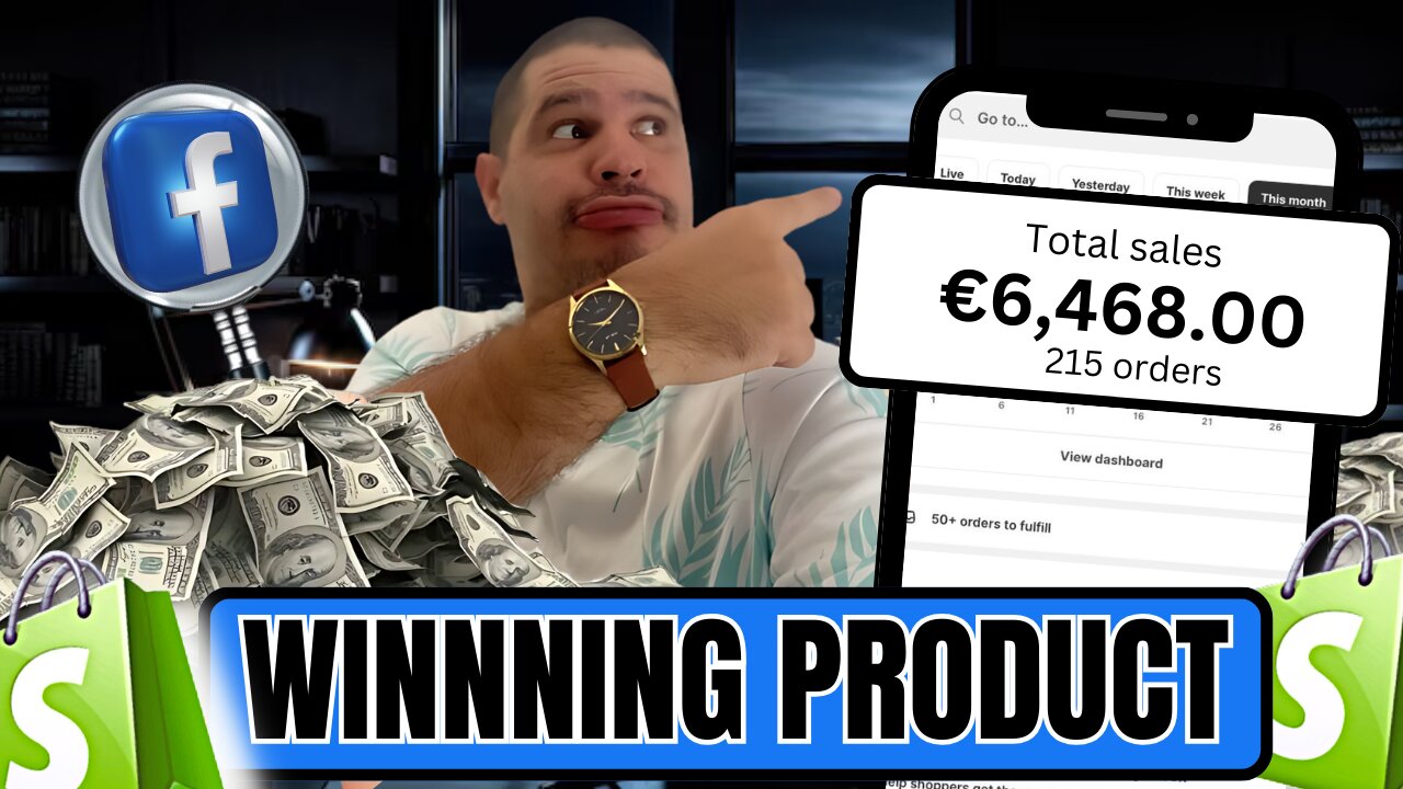 How This Saturated Dropshipping Product is Making €6,468.00 Per Month on Facebook