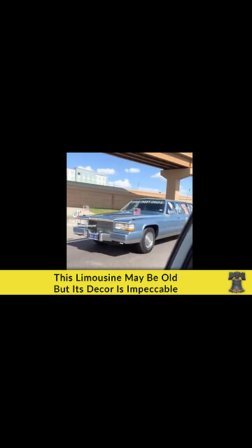 This Limousine May Be Old But Its Decor Is Impeccable