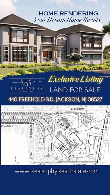 Exclusive Listing - LAND FOR SALE - 440 Freehold Rd, Jackson, NJ 08527