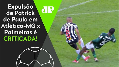 "QUE EXPULSÃO ABSURDA! O Palmeiras foi PREJUDICADO contra o Atlético-MG!" Veja ANÁLISE!
