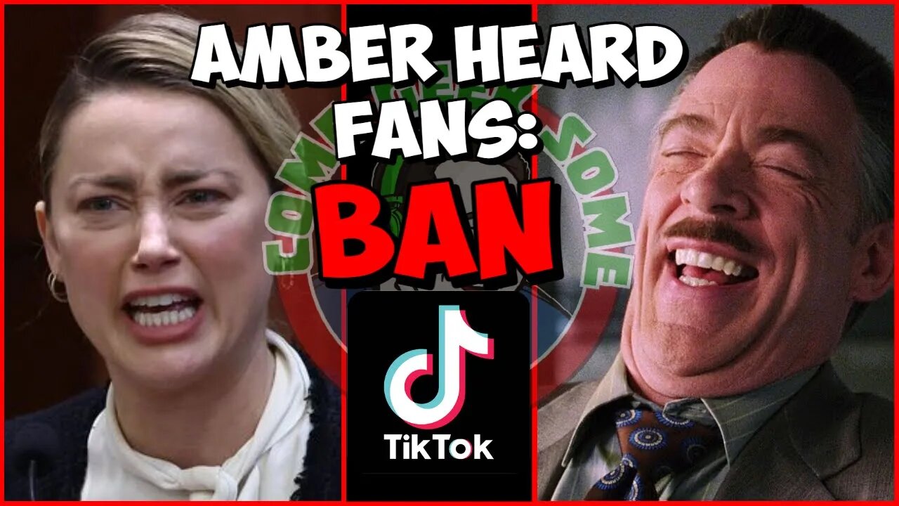 Amber Heard Fans "BAN TIKTOK! They mocked Heard!"