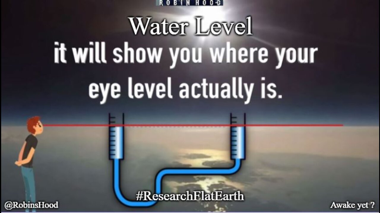 The "Water Level" destroys FLAT EARTH