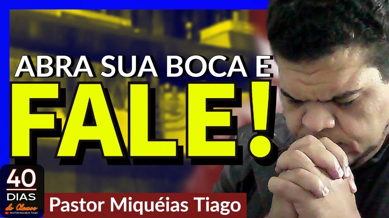 🔴LIVE #ep187 - #40diasdeclamor - Pr Miquéias Tiago
