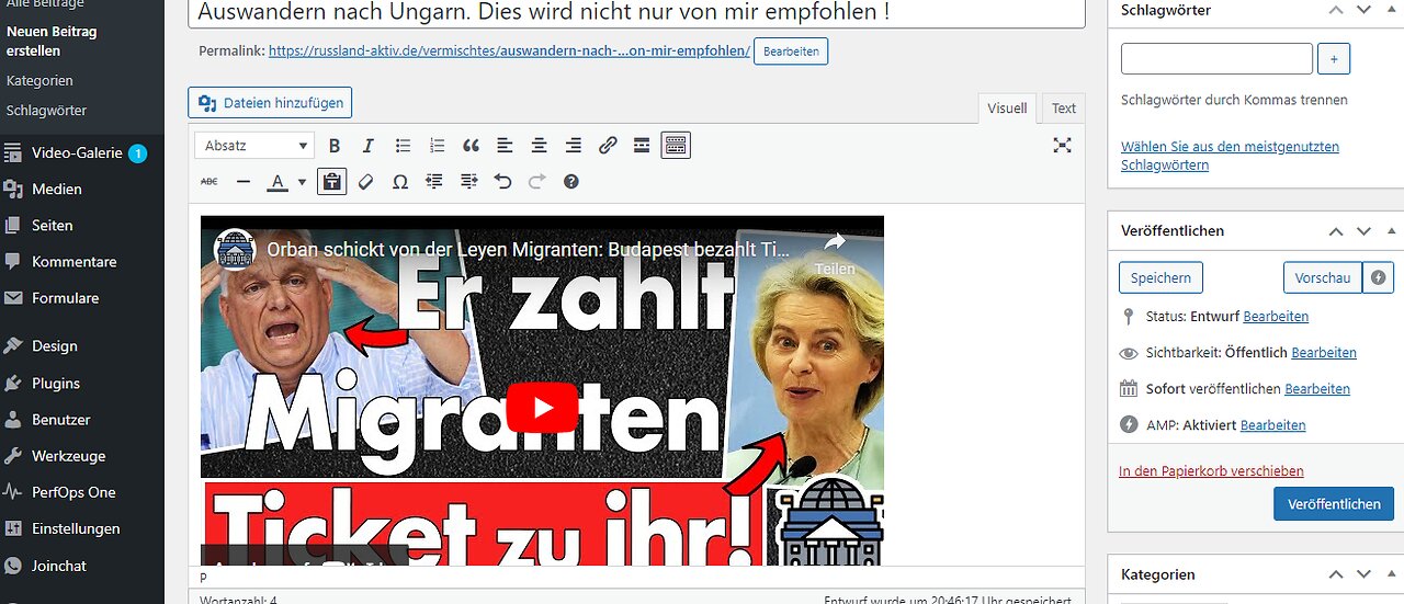 Auswandern nach UNGARN !