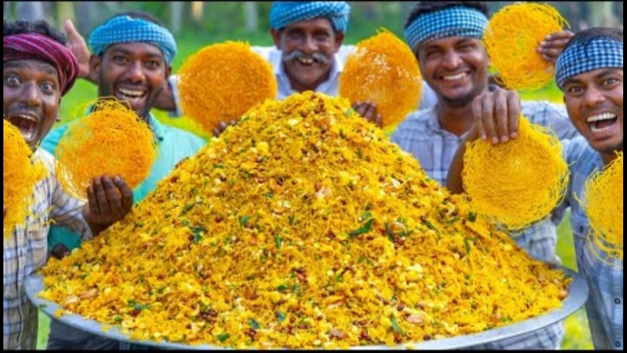 MIXTURE Snack | DIWALI Special Traditional Mixture Recipe Cooking In Village | South Indian Snacks