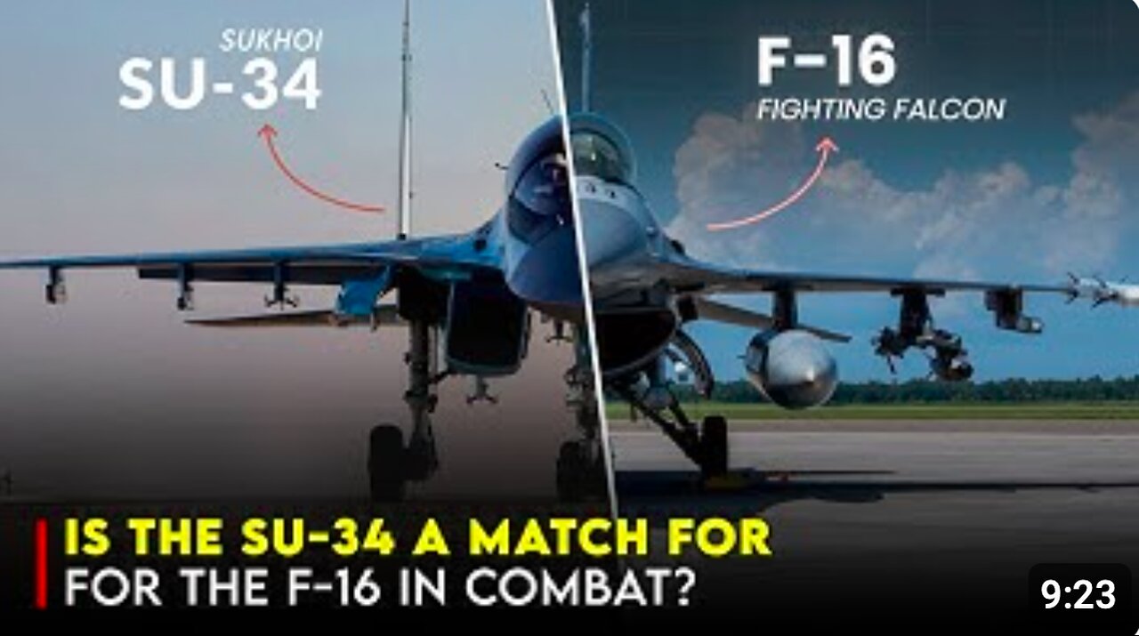 F-16 vs. Su-34: Which Fighter Jet Dominates the Skies? MilTec