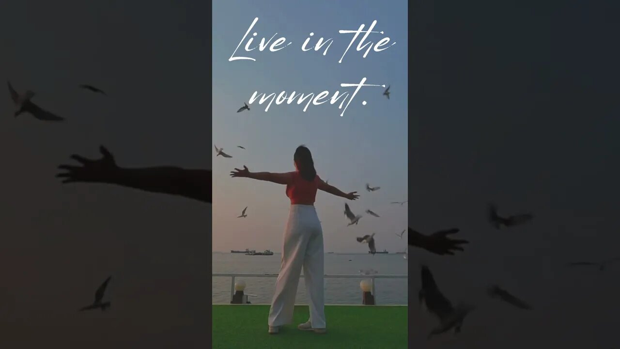 It's bliss in the present moment, Be there! #shorts #motivationalvideo #presentmoment #blissful