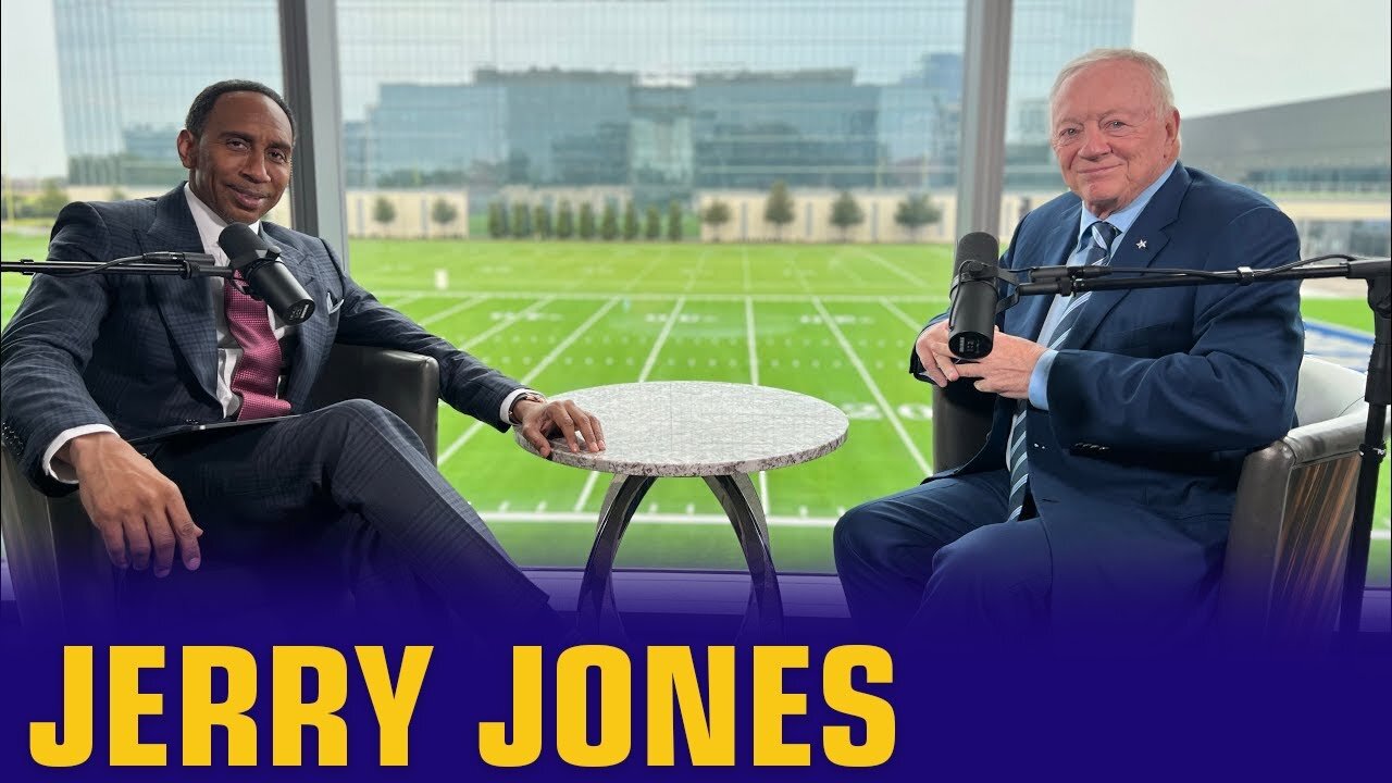 Stephen A. Smith interviews Jerry Jones