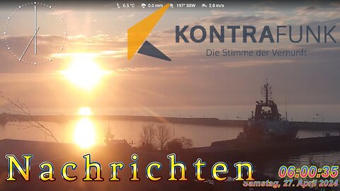 Kontrafunk Nachrichten Radio 27.April 2024 – 06:00 Uhr #news, #habeck, #baerbock, #denkeselbst