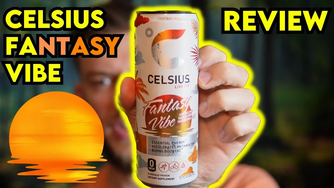 CELSIUS Fantasy Vibe Energy Drink Review