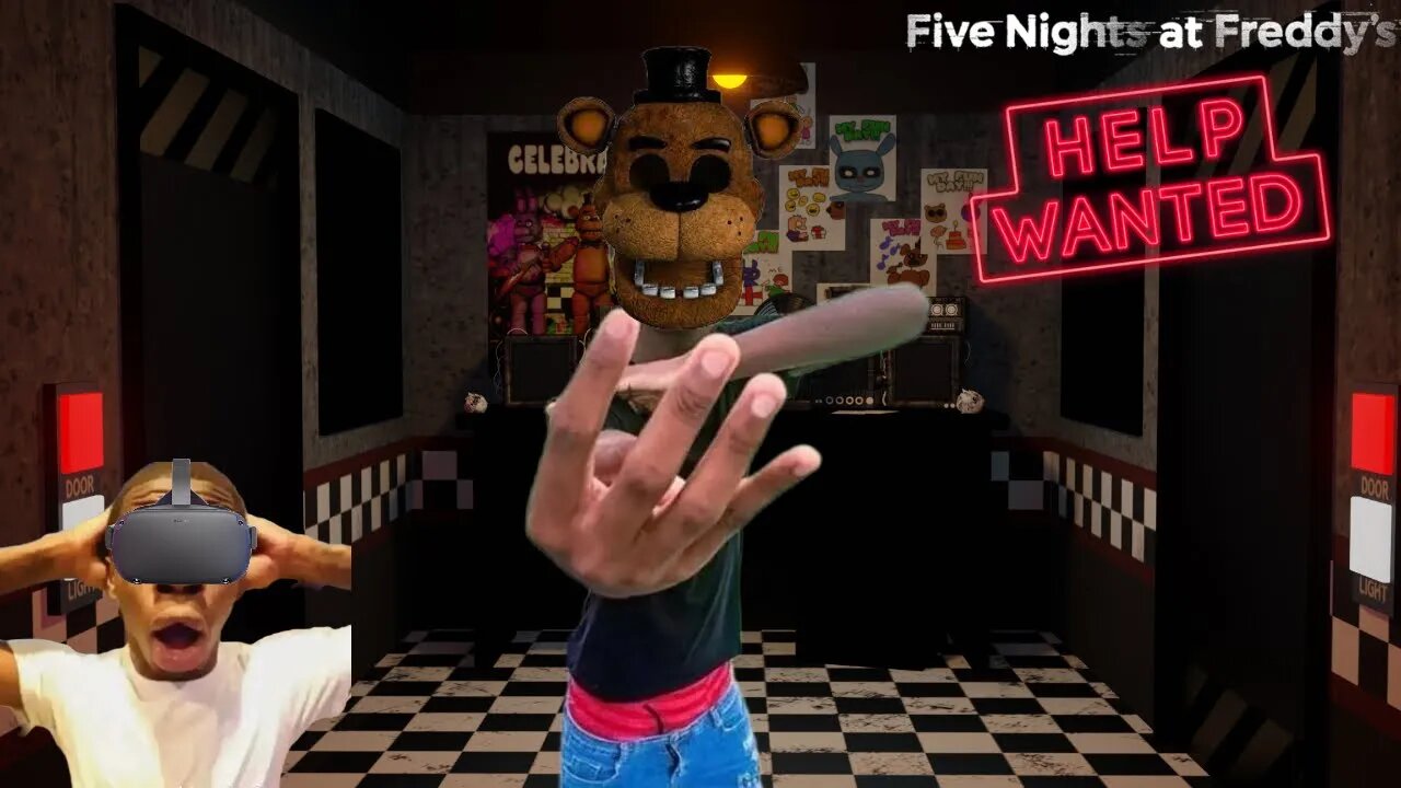 THE SCARIEST GAME OF THE DECADE (Five Nights At Freddy VR)