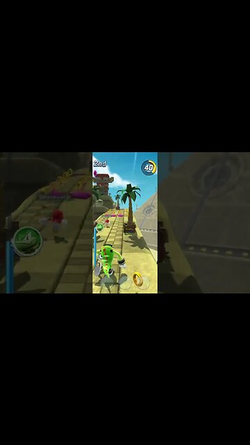 Sonic Forces - Vector x Bubble Bomb Item Gameplay