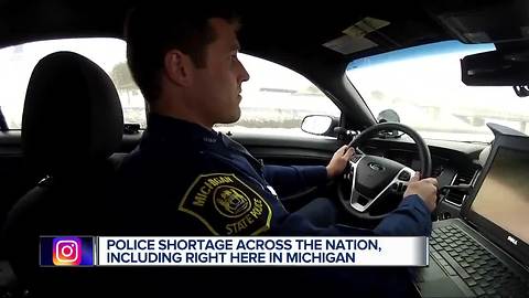 Michigan facing police shortage across the state