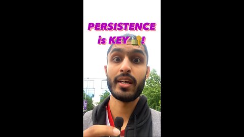 PERSISTENCE is KEY 🔐