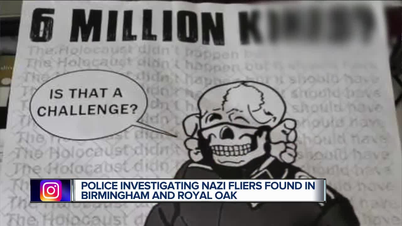 Police investigate Neo-Nazi flyers posted in Birmingham, Royal Oak