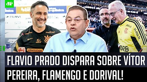 "FOI UMA TRAIRAGEM! O Vítor Pereira TÁ FECHADO com o Flamengo, e o Dorival..." Flavio Prado DISPARA!