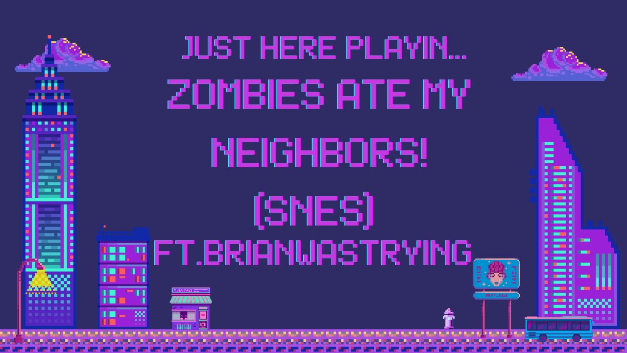 The Journey: Zombies Ate My Neighbors! (Snes) Pt.1