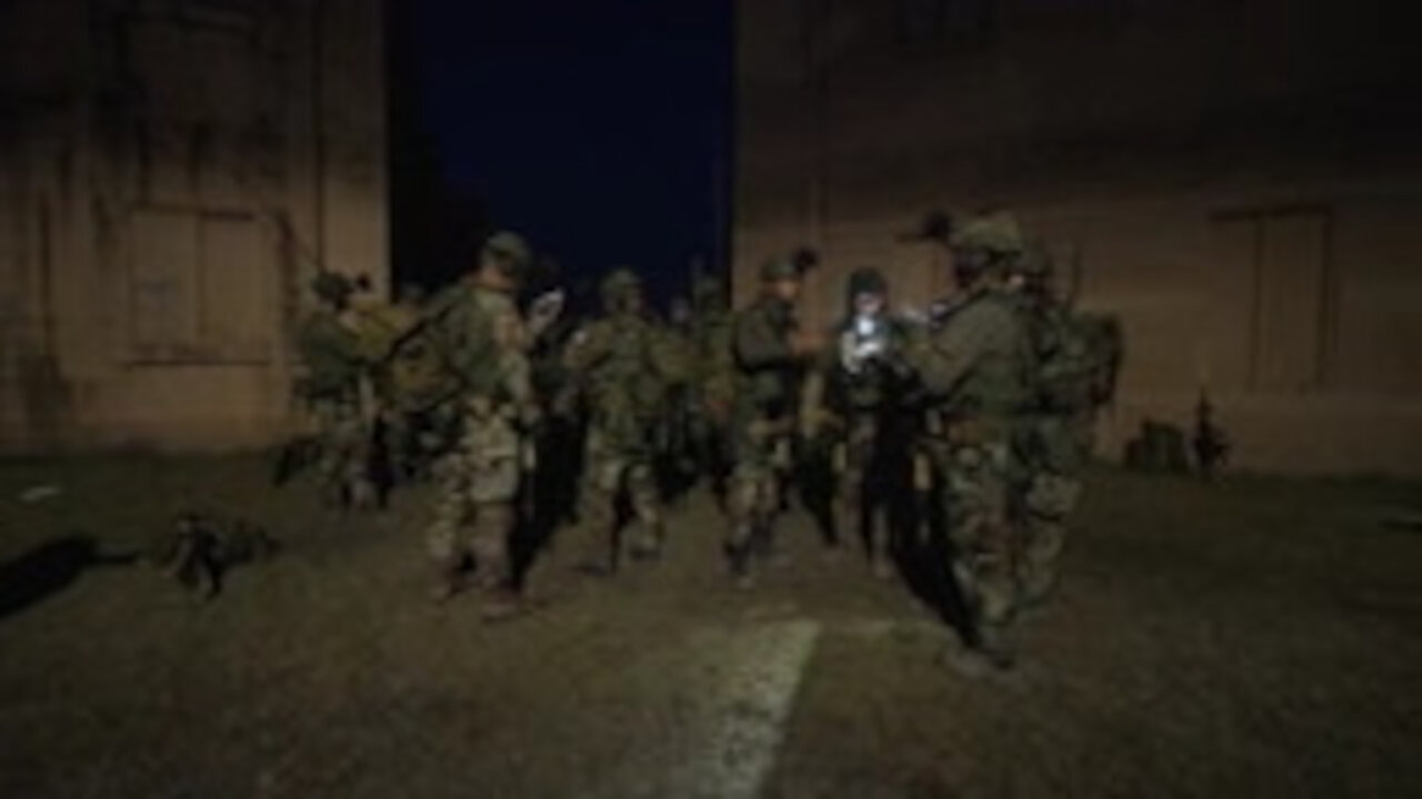 03/22/2021 night raid during Exercise Caribbean Urban Warrior