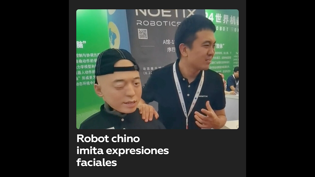 Un robot sorprende en la Conferencia Mundial de Robots 2024 en Pekín