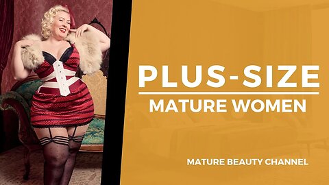 Top 10 Curvy Plus Size Beautiful Mature Women! Top 10 der kurvigen Plus Size schönen reifen Frauen!