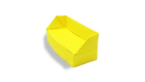 How to Make Origami Sofa (Wellington Oliveira)