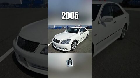 Evolution of Toyota Crown Cars (1955 - 2024) #shorts #evolution #shortsfeed #viral #cars #toyota