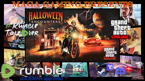 Official Rockstar GTAO Newswire, then GTAO - Halloween Encounters Week: Thursday w/ Gaming Chad