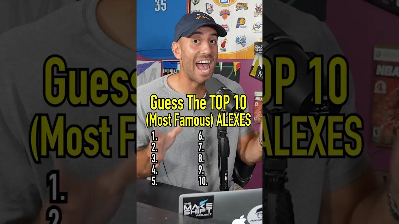 THE TOP 10 ALEXES!! Can You Guess Them! #shorts #alex #alexander #names #top10 #famous