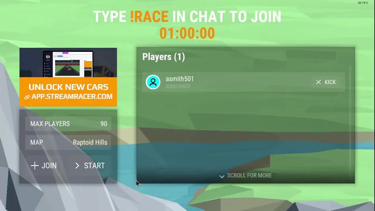 Let's Play Stream Racer - Come and Join In