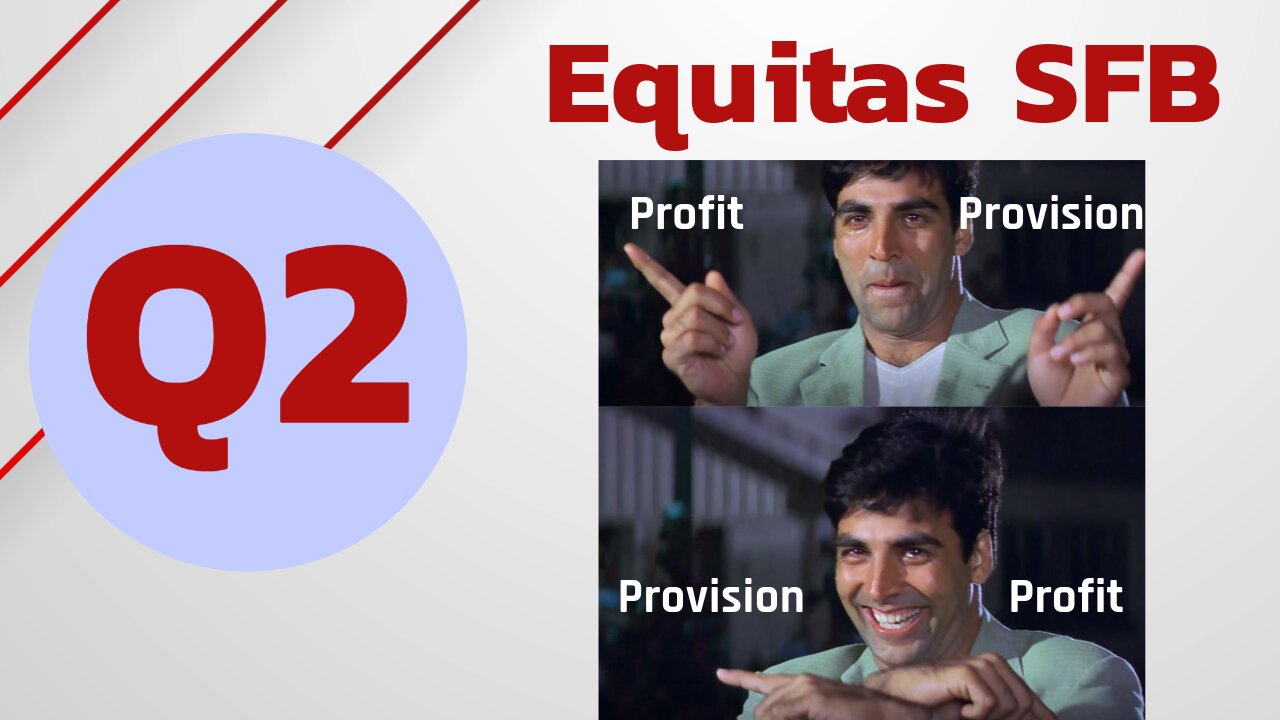 Equitas Small Finance Bank Q2 FY25 Results : Provisions Pro Max