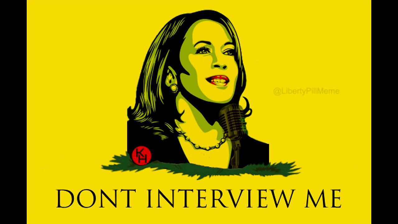 democrat cult klan kamala will interview only if w/ stolen valor tim walz &w/ democrat fake news cnn