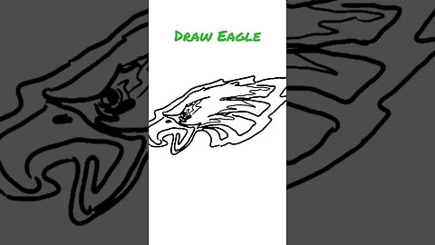 Drawing Philadelphia Eagle #nfl #philadelphiaeagles #drawing #art