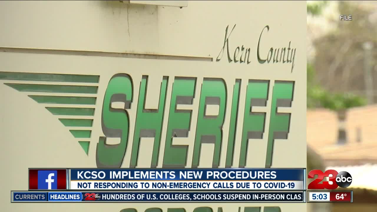 KCSO implements new procedures