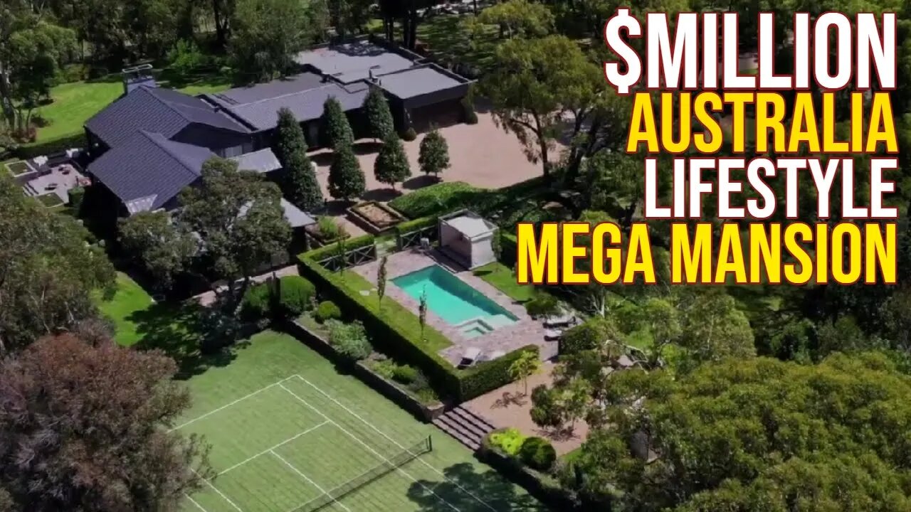 Touring $00000 Million Australian Country Estate