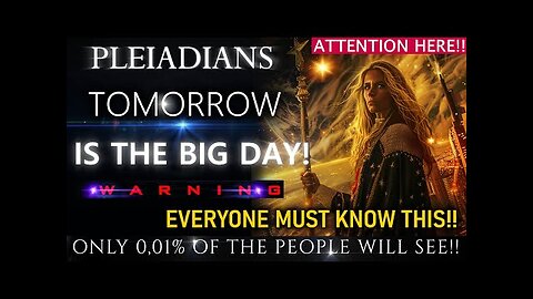 You must watch this video! The Pleiadians: How We See your Ascension!!