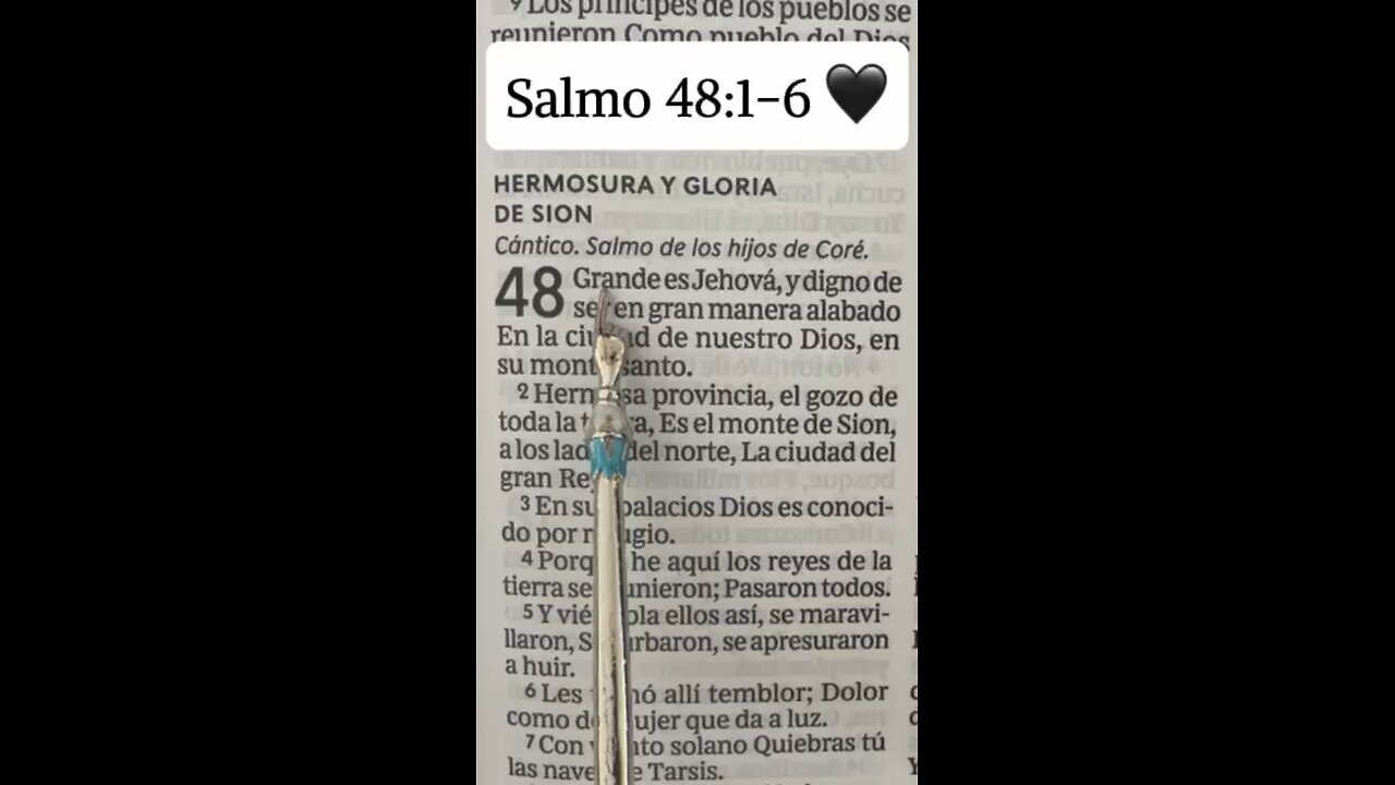 Lee la Biblia conmigo 1 minuto 📖