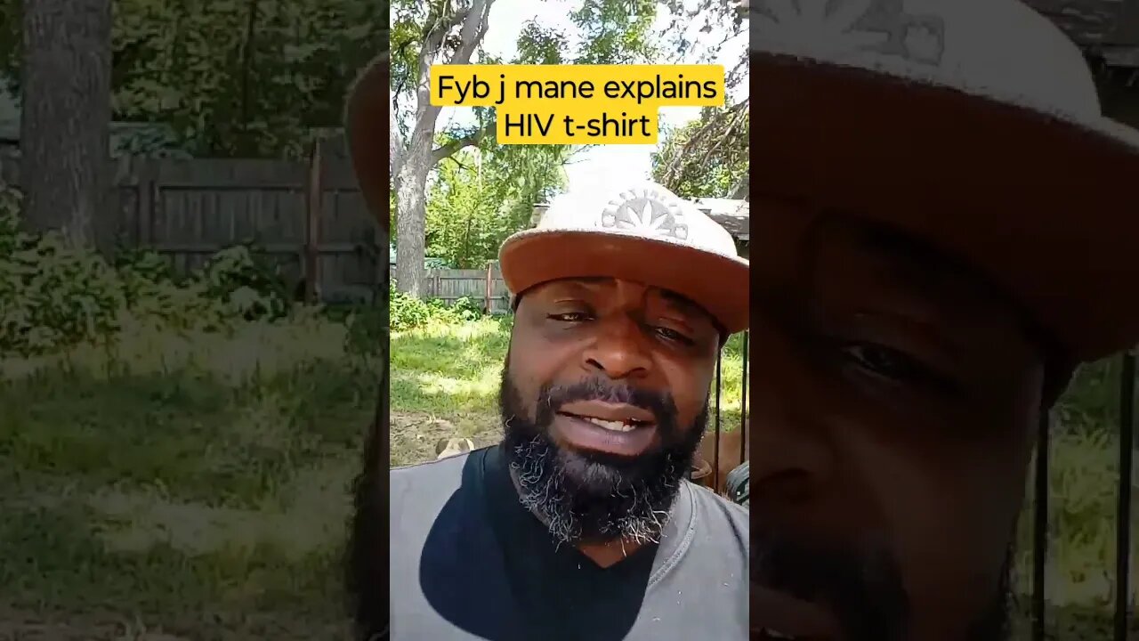 fyb j mane explains hiv-aids t-shirt #lofrmdago #chicago #supportdaguys