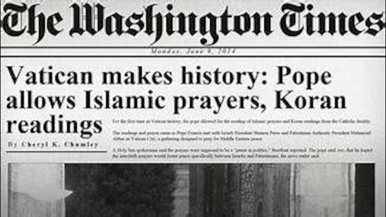 Did the Vatican create the Islamic Religion? Compelling Evidence by Professor Walter Veith