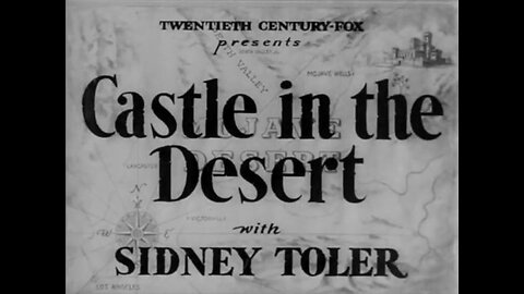 Charlie Chan and the Castle in the Desert (1942) B&W Mystery starring Sidney Toler