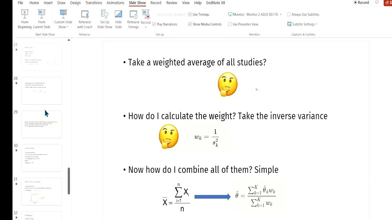 Part 6: Pooling effects sizes in R (Fixed effect meta-analysis)