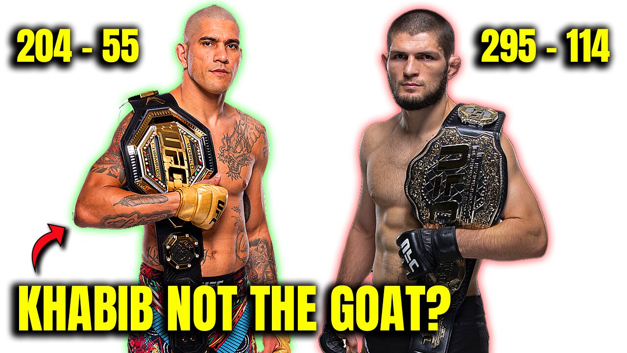 Alex Pereira OVERTAKEN Khabib As MMA GOAT?