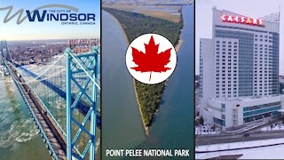 Windsor Canada Sightseeing (Downtown, Point Pelee)